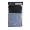 Clear PVC Sleeve DIY Sliding Black Gift Box-Kraft Paper Luxury Packaging Boxes for Birthday Party, Thanksgiving Occasion 7 x 4.75 x 2 (6 Pack)