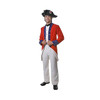 Adult Colonial Soldier Costume By Dress Up America - Size XX-Large