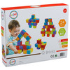 Playkidz Super Durable 24 Pcs Stacking Bristle Blocks Building Set, For Boys & Girls, Educational Fun, Great for Toddlers and Children