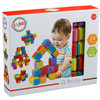 Playkidz Super Durable 24 Pcs Stacking Bristle Blocks Building Set, For Boys & Girls, Educational Fun, Great for Toddlers and Children