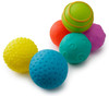 Playkidz: Super Durable 6 Pack Sensory Balls, Soft & Textured Balls for Babies & Toddlers