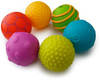 Playkidz: Super Durable 6 Pack Sensory Balls, Soft & Textured Balls for Babies & Toddlers