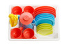 Playkidz: Super Durable 31 Piece Kids Play Dishes Playset Pretend Play House!