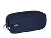 Blubel double zipper pencil case with two large Compartments and handle to travel for multi use.