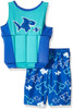 SwimWays Float Shorty - Blue & Turquoise (M/L)