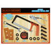 Black & Decker Jr. B&D Starter Tool Set (15-Piece)
