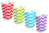 5 Pack Chevron Party Favor Paper Bags/Box (5.5" x 3.5" x 2.25") Good for Birthday Party ETC. Also good for Popcorn