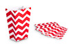 5 Pack Chevron Party Favor Paper Bags/Box (5.5" x 3.5" x 2.25") Good for Birthday Party ETC. Also good for Popcorn