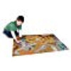 Hot Wheels Playmat Rug with Hot Wheels vehicle for kids indoor and outdoor play.