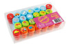 Moore Art 26 Piece Self Inking Nature Design Plastic Stampers with Multi Color Bright Nature Ink Stamps, DIY Craft for Children, Party Gifts.