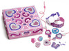 Melissa & Doug Mess-Free Glitter Treasure Box and Jewelry Set Craft Kit