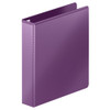 Wilson Jones 3 Ring Binder 1-1/2 Inch, Ultra Duty D-Ring View Binder with Extra Durable Hinge, Customizable, Eggplant (W866-34-519)