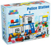 Play Build Police Station Building Blocks Set