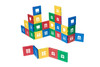 Playmags Magnetic Tile Building Set: EXCLUSIVE Window Clickins  60-Pc. Kit: 30 Super Strong Clear Color Magnetic Tiles Windows & 30 Clickin Windows  Stimulate Creativity & Brain Development
