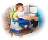 Fisher-Price Healthy Care Deluxe Booster Seat, Blue/Green/Gray