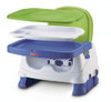 Fisher-Price Healthy Care Deluxe Booster Seat, Blue/Green/Gray