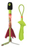 GoPlay Light up Slingshot Rocket Copter Flying Toy, Party Fun Helicopter Flying Toy. Flies Up to 180 Ft.