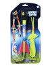 GoPlay Light up Slingshot Rocket Copter Flying Toy, Party Fun Helicopter Flying Toy. Flies Up to 180 Ft.