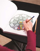 Colorama Coloring Book for Adults with 12 Colored Pencils, Create Something Wonderful & Relax