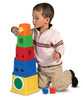 Melissa & Doug K's Kids Stacking Blocks Set With Sorting Shapes