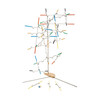 Melissa & Doug Suspend Family Game, Classic Games, Exciting Balancing Game, Develops Hand-Eye Coordination, 12.5" H x 2.8" W x 2.8" L