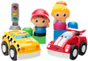 Mega Bloks First Builders Fast Tracks City Center Set Building Kit