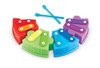 Learning Resources Rainbow Learning Xylophone, 6 Pieces