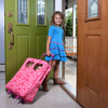 Doll Double Travel Trolley with Double Sleeping Bag - Doll Travel case Fits 18 inch Dolls