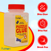 PuzzleWorx Easy-On Applicator Puzzle Glue, Pack of 2, Non Toxic Clear Glue for 1000 Piece Puzzles 4.2 oz each bottle (Total 8.4)