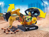 Playmobil Mini Excavator with Building Section