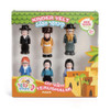Judaica Place Kinder Velt Yerushalmi Set Collectible Toy Figures for Kids, Pack of 6