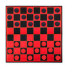 Checkers Board for Kids– Fun Checkerboard Game for Boys and Girls - Interlocking Checkers with Foldable Heavy Duty Board by Point Games