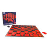 Checkers Board for Kids– Fun Checkerboard Game for Boys and Girls - Interlocking Checkers with Foldable Heavy Duty Board by Point Games