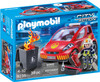 PLAYMOBIL Firefighter with Car Building Set