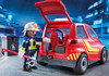 PLAYMOBIL Firefighter with Car Building Set