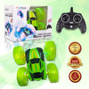 Kidstech Remote Control Race Car for Boys and Girls, 360 Degree Flips Double Sided Rotating Stunt Car with Air Tires and Pump, 2.4 GHZ High Speed R/C Car for Kids ages 6+