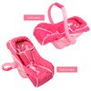 Unicorn Baby Doll car seat and Diaper Bag for Dolls -Great Baby Doll Accessories for Travel (Car Seat)