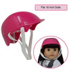 The New York Doll Collection 18" Doll Scooter & Helmet Set - 18in Dolls Accessories Doll Bike Accessories Play Set and Doll Helmet