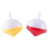 Chanukah Themed Spinning Tops - 2 Pieces - Multicolor with Light & Traditional Hanukkah Theme - Gift for Kids and Party Game Lovers