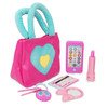 Playkidz Princess My First Purse Set - 7 Pieces Kids Play Purse and Accessories, Pretend Play Toy Set with Cool Girl Accessories, Includes Phone and Bag with Cards.