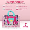 Playkidz Princess My First Purse Set - 7 Pieces Kids Play Purse and Accessories, Pretend Play Toy Set with Cool Girl Accessories, Includes Phone and Bag with Cards.