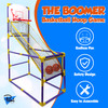 Point Games The Boomer Basketball Hoop Game, Indoor or Outdoor Arcade Sport Toy, Easy to Install, Fun and Entertaining for all Ages