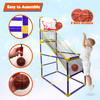 Point Games The Boomer Basketball Hoop Game, Indoor or Outdoor Arcade Sport Toy, Easy to Install, Fun and Entertaining for all Ages