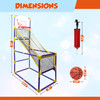Point Games The Boomer Basketball Hoop Game, Indoor or Outdoor Arcade Sport Toy, Easy to Install, Fun and Entertaining for all Ages