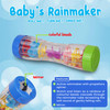 Playkidz 8.5" Rainmaker Rattle Toy for Babies & Toddlers, Kids Rainfall Rattle Tube, Rain Stick Shaker, Music Sensory Auditory Instrument Toy.