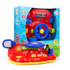 Playkidz My First Steering Wheel, Driving Dashboard Pretend Play Set with Lights, Sound and Phone, 10"x8", Recommended for Ages 18months+
