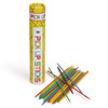 Point Games Pick Up Sticks Tube, Classic Game with 30 Bright Neon Pcs and a Storage Cylinder, Great for Any Gathering and Travel, Recommended Ages 3+