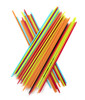 Hi-Q Jumbo Pick Up Sticks Game: 41 Brightly Colored Plastic 7" Pick up Sticks in Storage Can, for All Ages!