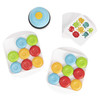 Quick Pucks, Pattern Matching On-The-Go Puzzle Game, for Adults and Kids Ages 8 and up