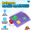 Point Games BrainyMaze Maze Madness - 4 in 1 Tilt Maze Puzzle Game - 1 Remote Control, Brain Teaser Toy - Developmental & Interactive Puzzle, Test Stabilizing Skills